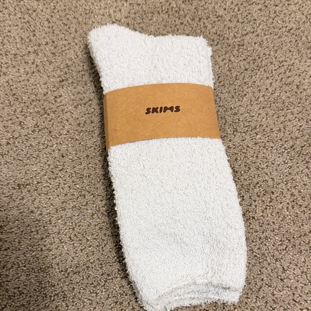 SKIMS Cozy Zen Blue Socks